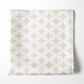 WHITE SPARKLES SILK POCKET SQUARE